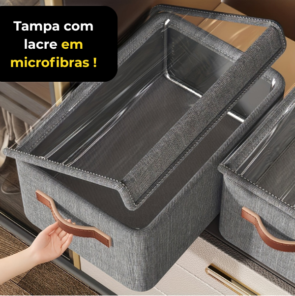 Caixa Organizadora Com Tampa (Compre 1 Leve 3) - Simpla