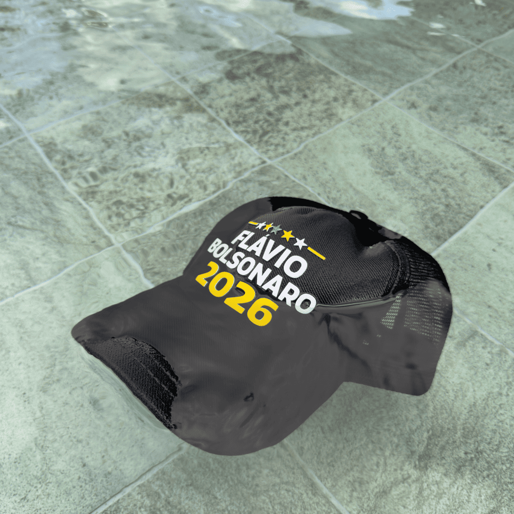 Boné Flávio Bolsonaro 2026 - Edição Limitada Oficial