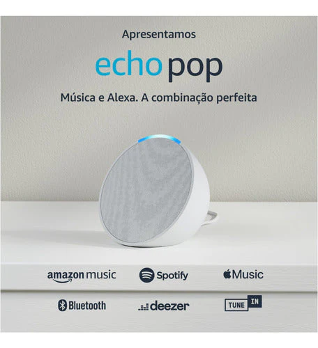 Echo Pop Amazon Alexa Smart Speaker - Simpla