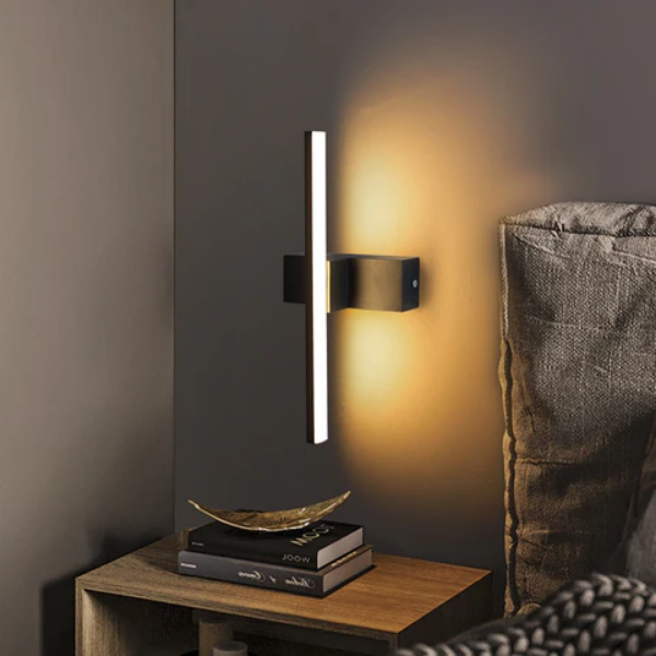 Luminária Moderna de Parede Para Quarto Rotativa - Simpla