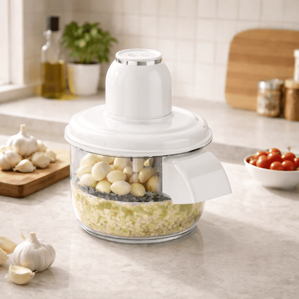 (ÚLTIMAS UNIDADES) Descascador Elétrico de Alho e Frutas Automático - Simpla