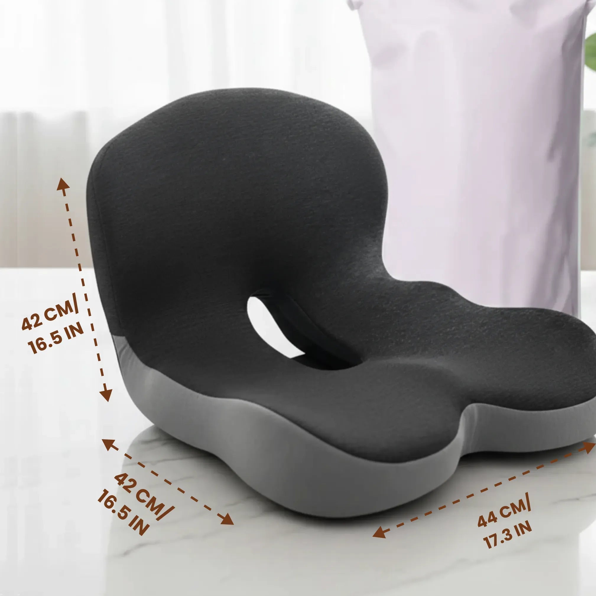(COMPRE 1 LEVE 2) Almofada Ortopédica Para Assento - Simpla