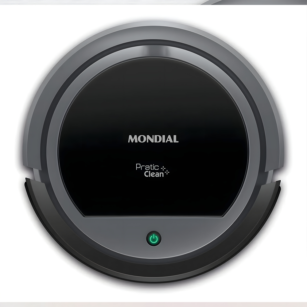 Aspirador de Pó Robô Pratic Clean Mondial RB-11 Bivolt 30w - Simpla