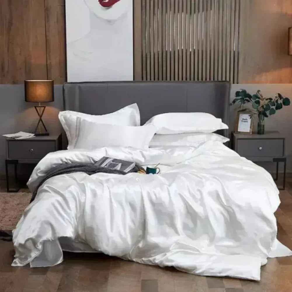 Conjunto de Cama de Cetim - Simpla
