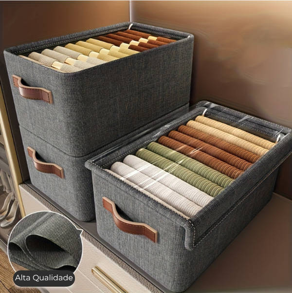 Caixa Organizadora Com Tampa (Compre 1 Leve 3) - Simpla