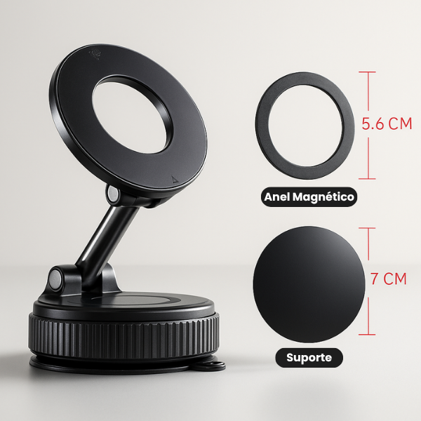 Suporte Magnético para Celular 360° SmartGrip® - Zinova