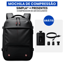 (COMPRESSOR DE AR GRÁTIS) Mochila de Compressão a Vácuo - Simpla