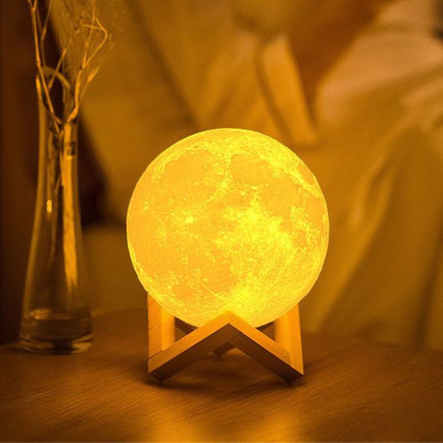 Luminária Lua 3D Decoração - Simpla
