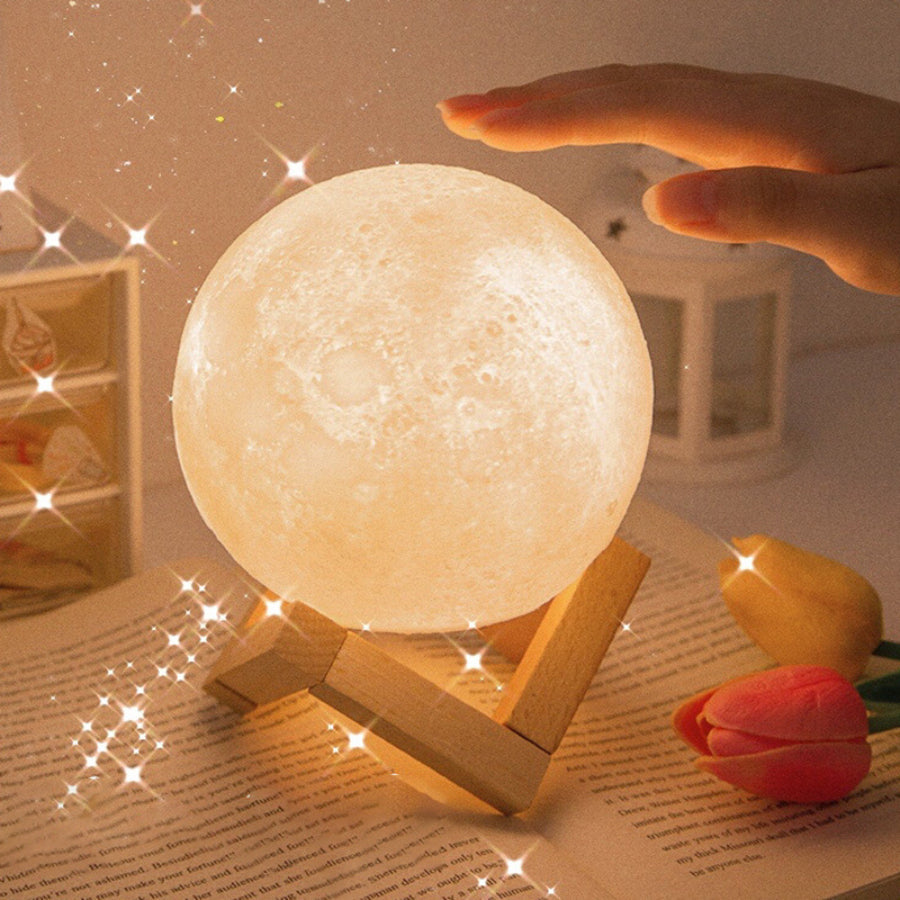 Luminária Lua 3D Decoração - Simpla