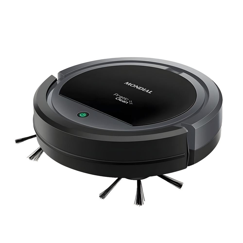 Aspirador de Pó Robô Pratic Clean Mondial RB-11 Bivolt 30w - Simpla