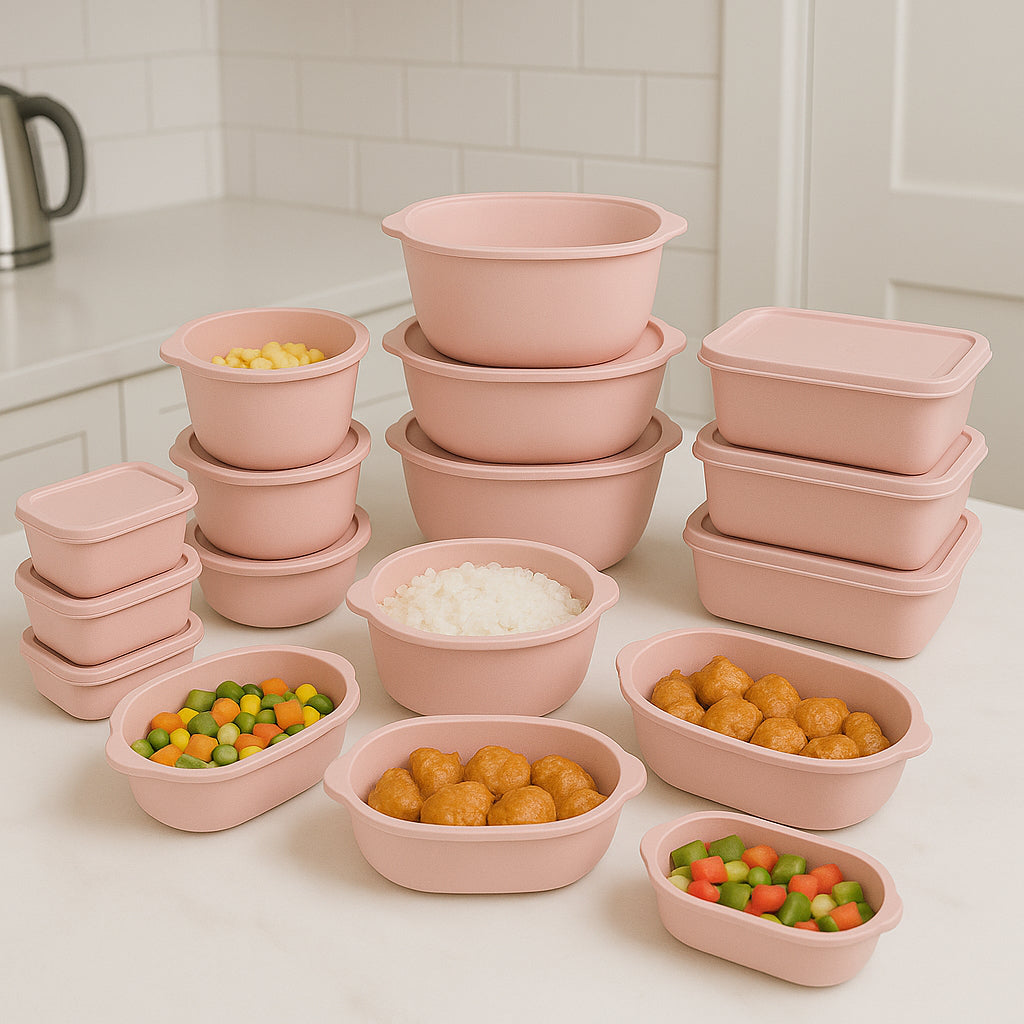 Kit 15 Potes Herméticos de Alimentos - Simpla