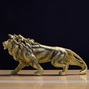 Escultura Leão Dourado - Simpla