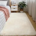 Tapete de Pelúcia Antiderrapante Para Quarto - Simpla