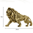 Escultura Leão Dourado - Simpla