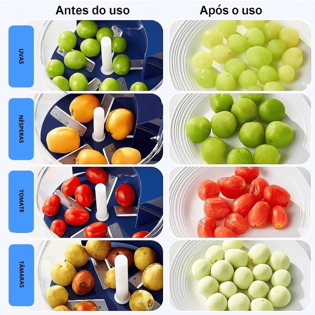 (ÚLTIMAS UNIDADES) Descascador Elétrico de Alho e Frutas Automático - Simpla